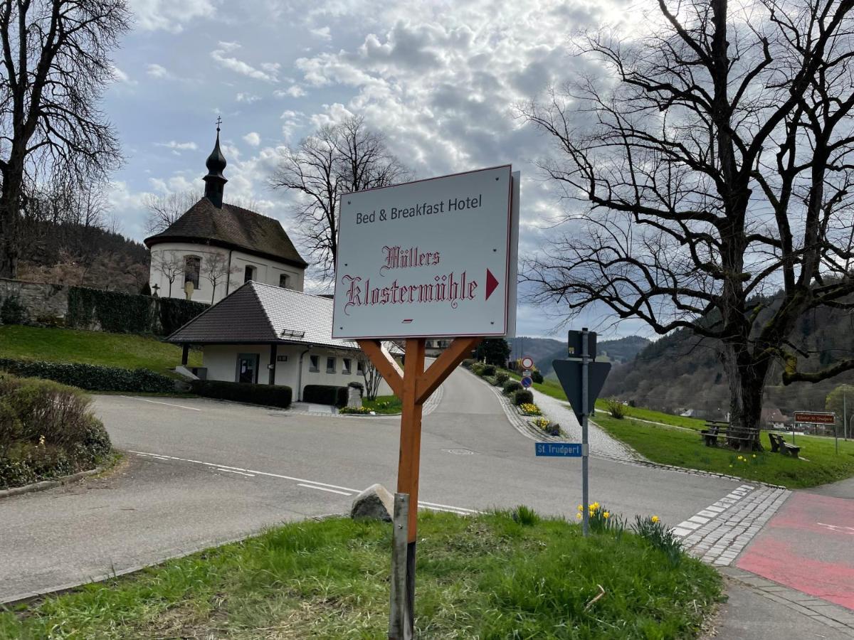 Bed & Breakfast Mullers Klostermuhle Münstertal Exteriér fotografie